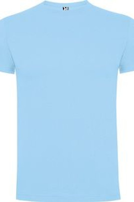 Roly CA6502 - DOGO PREMIUM Short-sleeve t-shirt with 4-layer crew neck and reinforced covered seams in collar and shoulders