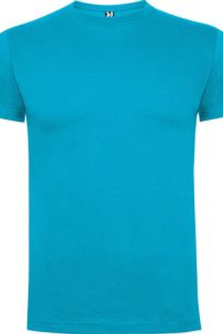 Roly CA6502 - DOGO PREMIUM Short-sleeve t-shirt with 4-layer crew neck and reinforced covered seams in collar and shoulders