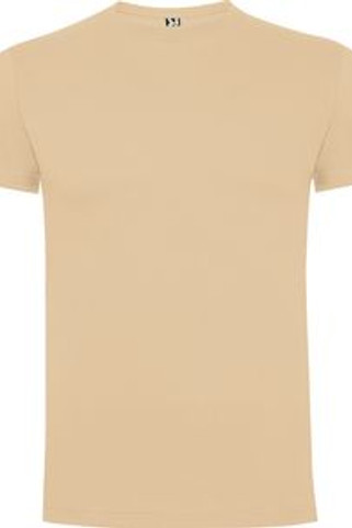 Roly CA6502 - DOGO PREMIUM Short-sleeve t-shirt with 4-layer crew neck and reinforced covered seams in collar and shoulders