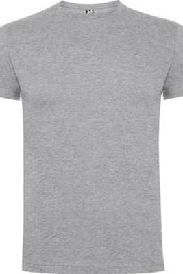 Roly CA6502 - DOGO PREMIUM Short-sleeve t-shirt with 4-layer crew neck and reinforced covered seams in collar and shoulders