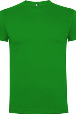 Roly CA6502 - DOGO PREMIUM Short-sleeve t-shirt with 4-layer crew neck and reinforced covered seams in collar and shoulders