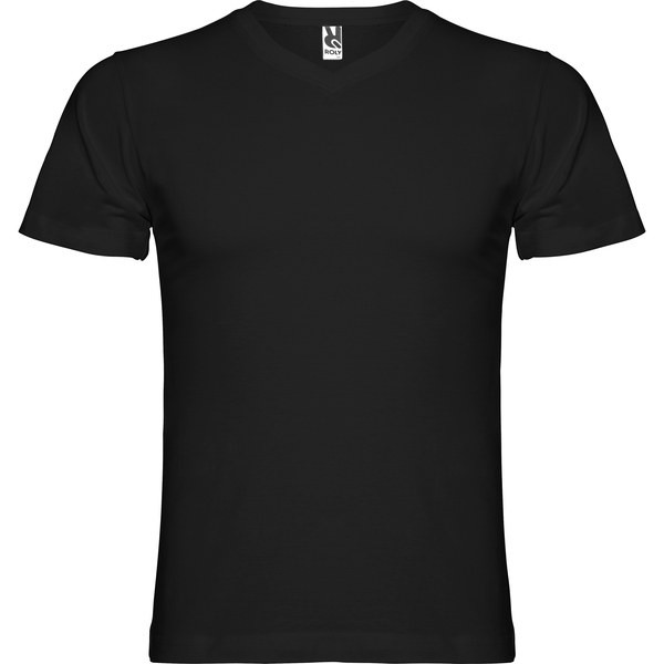 Roly CA6503 - SAMOYEDO Tubular short-sleeve t-shirt with 2-layer v-neck