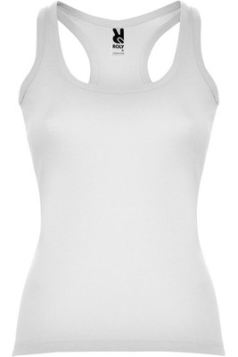 Roly CA6517 - CAROLINA Fitted style tank top with wide and round ribbed neckline and armholes