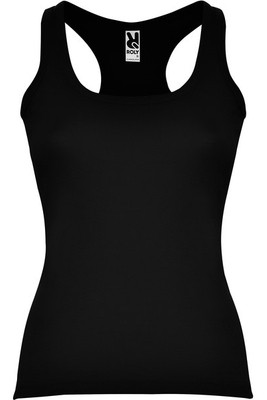 Roly CA6517 - CAROLINA Fitted style tank top with wide and round ribbed neckline and armholes