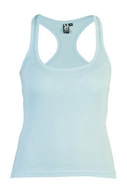 Roly CA6517 - CAROLINA Fitted style tank top with wide and round ribbed neckline and armholes