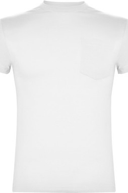 Roly CA6523 - TECKEL T-shirt manches courtes avec col rond quadruple épaisseur