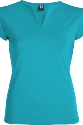 Roly CA6532 - BELICE T-shirt près du corps avec encolure en V