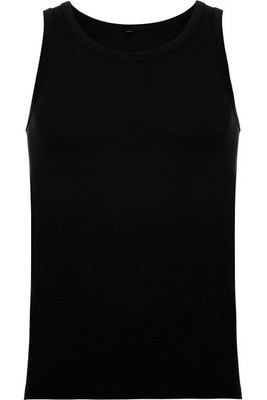 Roly CA6545 - TEXAS Slim-fit tank top with ribbed single jersey in collar and armhole