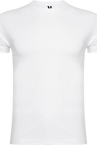 Roly CA6550 - BRACO T-shirt manches courtes tissé en jauge fine pour un rendu plus compact