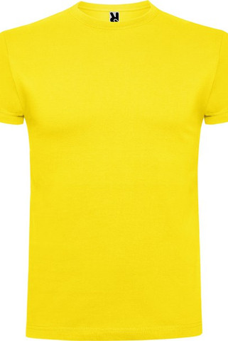 Roly CA6550 - BRACO Kurzärmeliges T-Shirt aus feinem Gewebe mit verdichtetem Finish