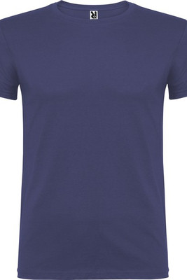 Roly CA6554 - BEAGLE Elastan T-shirt med Dobbelt Laget Crew Neck