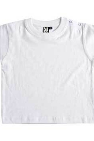 Roly CA6564 - T-shirt Bébé Confort et Praticité Roly - tissu coton - manches courtes- 6 à 24 mois