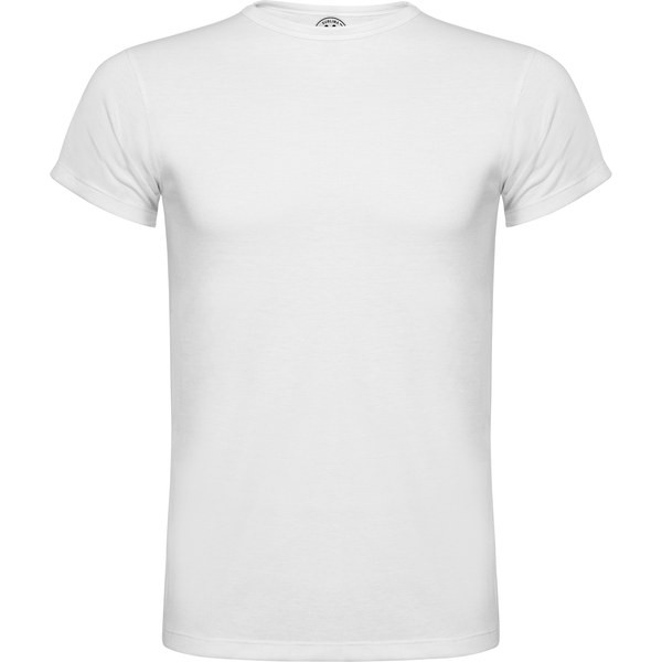 Roly CA7129 - PolyCotton Touch Sublimation Tee with Ribbed Crew Neck