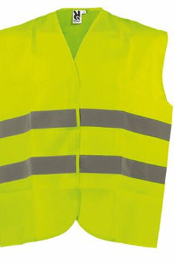 Roly CC5063 - SIRIO High-visibility vest with V-neck