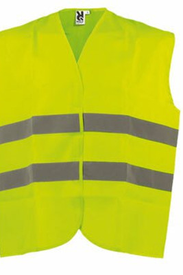 Roly CC5063 - SIRIO High-visibility vest with V-neck