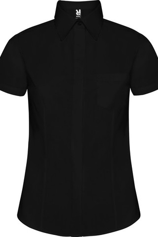 Roly CM5061 - SOFIA Přiléhavá dámská košile s krátkým rukávem a náprsní kapsou vlevo