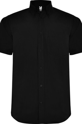 Roly CM5503 - AIFOS Chemise à manches courtes et col classique amidonné avec un bouton