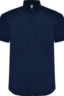 Roly CM5503 - AIFOS Chemise à manches courtes et col classique amidonné avec un bouton