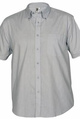 Roly CM5503 - AIFOS Camicia a maniche corte con classico colletto inamidato a 1 bottone