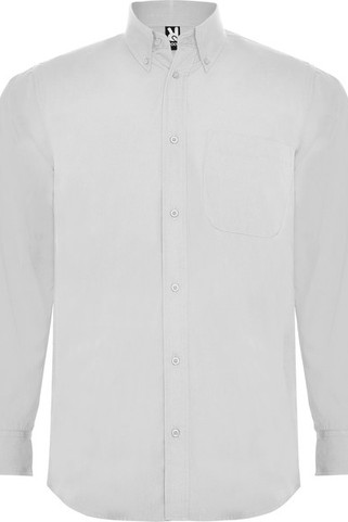 Roly CM5504 - AIFOS L/S Hemd met lange mouwen en klassieke stijve boord met 1 knoop
