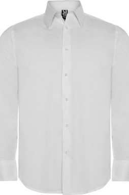 Roly CM5506 - MOSCU Stretchy long-sleeve shirt with interlined collar