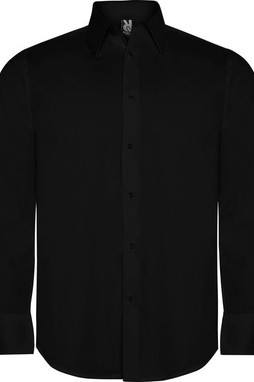 Roly CM5506 - MOSCU Stretchy long-sleeve shirt with interlined collar