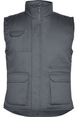 Roly CQ5067 - ALMANZOR Multipurpose work bodywarmer with high neck