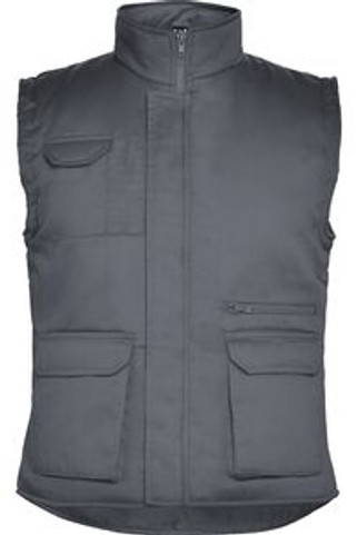 Roly CQ5067 - ALMANZOR Multipurpose work bodywarmer with high neck