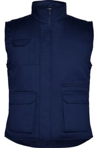 Roly CQ5067 - ALMANZOR Multipurpose work bodywarmer with high neck