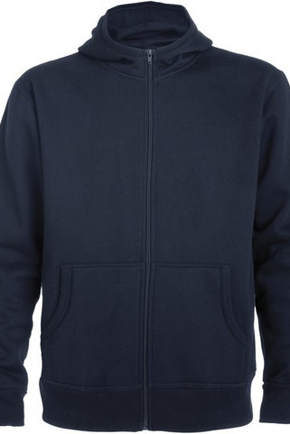 Roly CQ6421 - MONTBLANC Sweat hættetrøje med høj hals og fuld lynlås