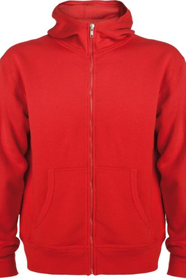 Roly CQ6421 - MONTBLANC Sweat hooded jacket with high neck and full zip
