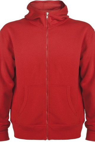 Roly CQ6421 - MONTBLANC Sweat hooded jacket with high neck and full zip