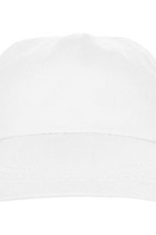 BASICA 5-panel cap with 2 embroidered vent eyelets - EgotierPro GO7000