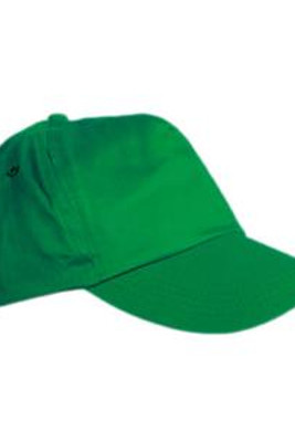 BASICA 5-panel cap with 2 embroidered vent eyelets - EgotierPro GO7000
