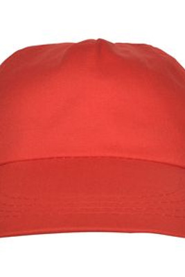 BASICA 5-panel cap with 2 embroidered vent eyelets - EgotierPro GO7000