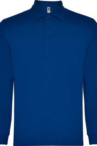 Roly PO5009 - CARPE  Long-sleeve polo shirt with ribbed collar and cuffs