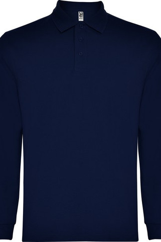 Roly PO5009 - CARPE  Long-sleeve polo shirt with ribbed collar and cuffs