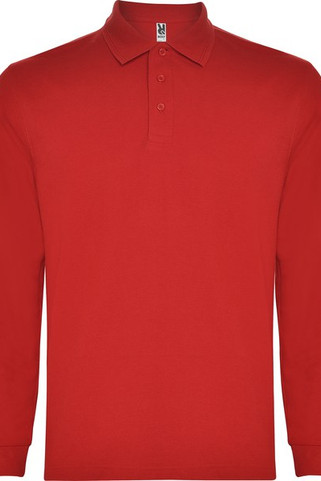 Roly PO5009 - CARPE  Long-sleeve polo shirt with ribbed collar and cuffs