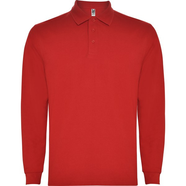 Roly PO5009 - CARPE  Long-sleeve polo shirt with ribbed collar and cuffs