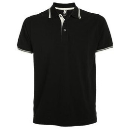 Roly PO6629 - MONTREAL Short-sleeve polo shirt with matching 3-button placket in collar