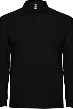 Roly PO6635 - Classic Comfort Long-Sleeve Polo with Ribbed Details