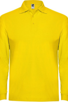 Roly PO6635 - Classic Comfort Long-Sleeve Polo with Ribbed Details