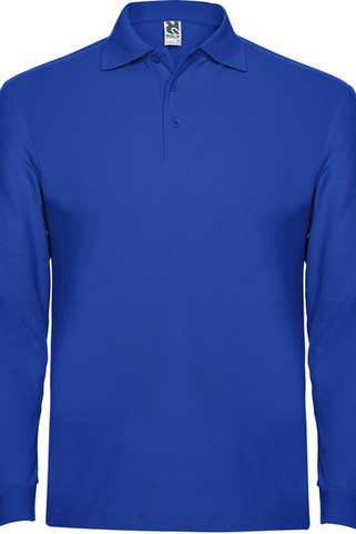 Roly PO6635 - Classic Comfort Long-Sleeve Polo with Ribbed Details