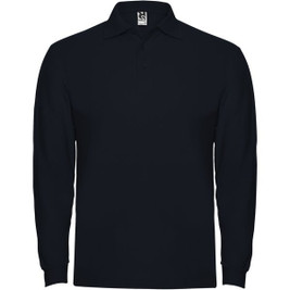 Roly PO6635 - Pánské Polo s Dlouhým Rukávem a Žebrovaným Límcem