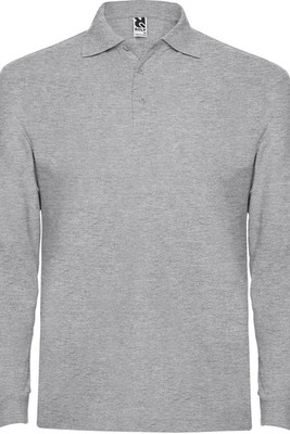 Roly PO6635 - Classic Comfort Long-Sleeve Polo with Ribbed Details