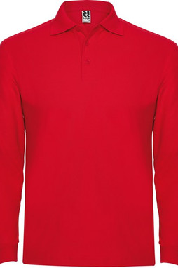 Roly PO6635 - Classic Comfort Long-Sleeve Polo with Ribbed Details