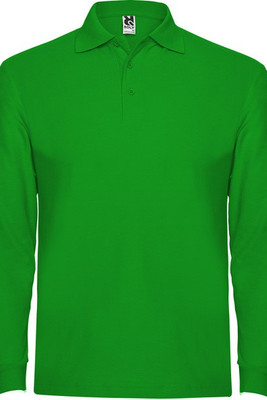 Roly PO6635 - Classic Comfort Long-Sleeve Polo with Ribbed Details