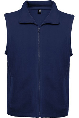 Roly RA1099 - BELLAGIO Fleece vest with polo neck and matching zipper