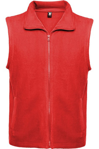 Roly RA1099 - BELLAGIO Fleece vest with polo neck and matching zipper