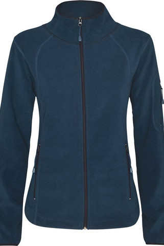 Roly SM1196 - LUCIANE WOMAN Micro fleece jacket for outdoor sports with high neck and long sleeves
